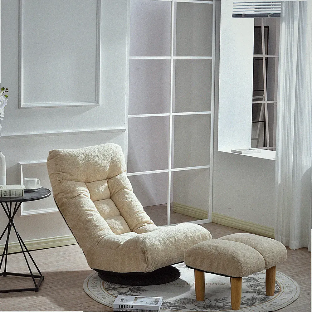 360° Swivel Accent Chair Single Sofa Chairs Recliner Sofa Chairs Lazy Sofa US